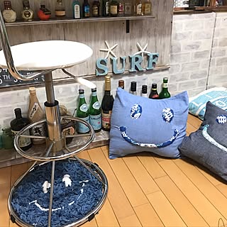 リビング/アルファベットオブジェ/プチプラハンドメイド★/!!!!!アホ仲間!!!!!/フェイクに水あげ隊...などのインテリア実例 - 2017-04-30 16:18:28