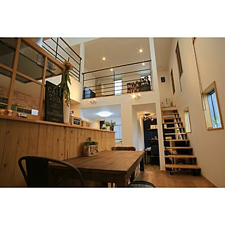 注文住宅 半地下のインテリア レイアウト実例 Roomclip ルームクリップ