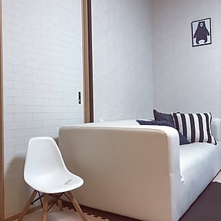 Ikea 貼ってはがせる壁紙のインテリア実例 Roomclip ルームクリップ