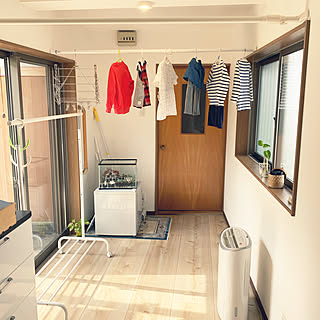Ikea 物干し竿のおしゃれなアレンジ 飾り方のインテリア実例 Roomclip ルームクリップ