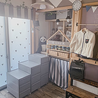 クローゼット 秘密基地diyのインテリア 手作りの実例 Roomclip ルームクリップ