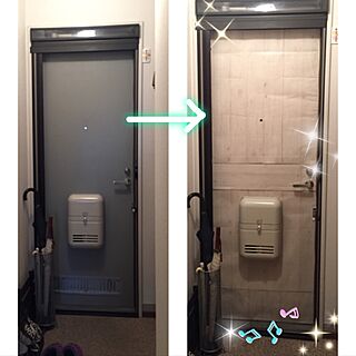 玄関 入り口 寒さ対策のインテリア実例 Roomclip ルームクリップ