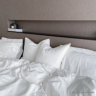 まくら/モノトーン/海外インテリアに憧れる/積水ハウス/シンプル...などのインテリア実例 - 2020-01-24 14:49:53