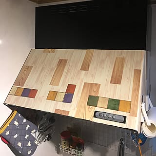 キッチン/mtマスキングテープ/ダイソー/ダイソーリメイクシート/マスキングテープ/100均...などのインテリア実例 - 2017-06-23 21:47:00