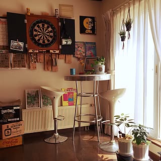 フェイクグリーン/くつろぎ空間/観葉植物/LEDスタンドライト/スタバプリンカップ...などのインテリア実例 - 2017-07-12 12:54:05