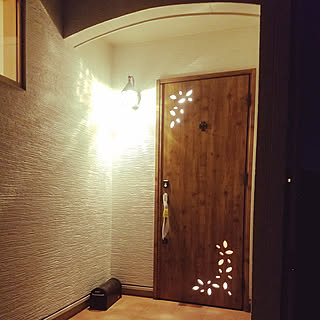玄関/入り口/いいね&フォローありがとうございます☆/三協アルミ/いつもいいね!押し逃げごめんなさい/ナチュラルインテリア...などのインテリア実例 - 2017-07-24 00:33:15