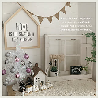 雑貨/ニトリ/クリスマス/ナチュラルインテリア/いつもいいねやコメありがとうございます♡...などのインテリア実例 - 2020-01-10 22:48:39