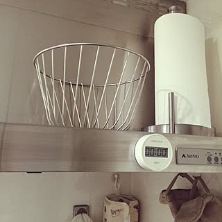 換気扇の上 キッチンペーパーホルダーのインテリア実例 Roomclip ルームクリップ