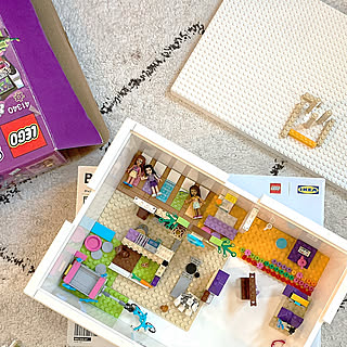 ホワイト収納 Ikea Bygglekのアイデア おしゃれなインテリア実例 Roomclip ルームクリップ