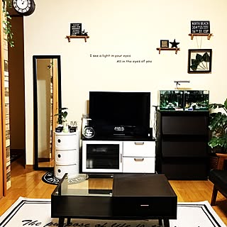 机/リメイクシート/ベタ/コンポニビリ/ウォールステッカー...などのインテリア実例 - 2017-06-25 01:02:17