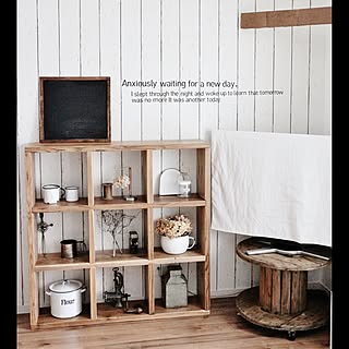 輸入壁紙/セルフリノベーション/試作品/ウォールステッカー/サンサンフーさん...などのインテリア実例 - 2016-06-06 21:42:02