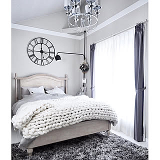 海外インテリアに憧れる 寝室の照明のインテリア実例 Roomclip ルームクリップ