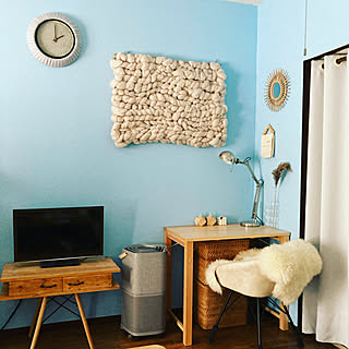 ライトブルーの壁紙のインテリア実例 Roomclip ルームクリップ