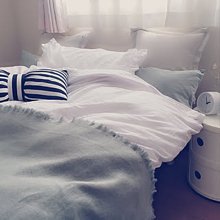 ベッド周り/H&M HOME/一人暮らし/1LDK/ひとり暮らし...などのインテリア実例 - 2018-03-04 21:05:00