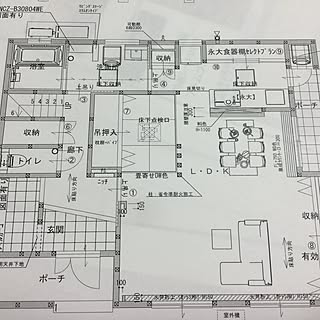 間取り 新築マイホームのインテリア実例 Roomclip ルームクリップ