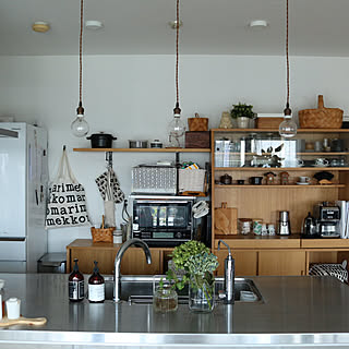 キッチン/観葉植物/北欧ヴィンテージ食器/ウニコ/unico...などのインテリア実例 - 2018-07-19 21:38:27