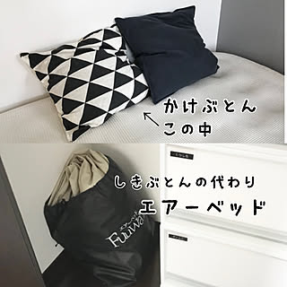 エアーベッドのインテリア実例 Roomclip ルームクリップ