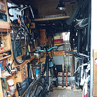 自転車 趣味部屋のインテリア実例 ｜ RoomClip（ルームクリップ）