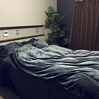 観葉植物/ベッド周り/寝室/Bed Roomのインテリア実例 - 2021-01-24 16:42:17