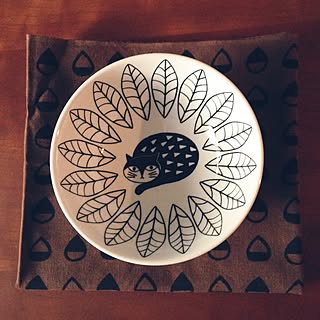 キッチン/食器/一人暮らし/真上から/てぬぐい...などのインテリア実例 - 2015-10-25 15:47:45