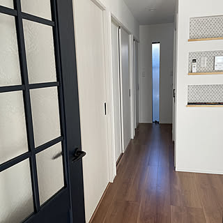 ホワイトアッシュ 長い廊下風のインテリア実例 Roomclip ルームクリップ