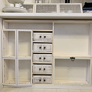 ウッドボックス/どんくさい…/大失敗/キッチンDIY/いつもいいねやコメありがとうございます♡...などのインテリア実例 - 2019-06-24 18:05:16