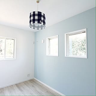 ギンガムチェック アクセントクロスのインテリア実例 Roomclip ルームクリップ