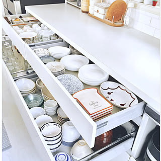 19.3.2/食器収納/食器棚/断捨離/いつもありがとうございます♡(*´Θ`)/ぶらりん同好会...などのインテリア実例 - 2019-03-02 22:05:42