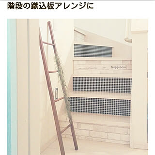 RC magに掲載して頂きました/いつも見て下さってありがとう/階段リメイク/ダイソーカラーボードで♡/夜分にすみません...などのインテリア実例 - 2018-08-25 02:16:32