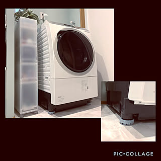 洗面所 Panasonicドラム式洗濯機のインテリア実例 Roomclip ルームクリップ