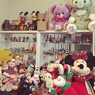 ディズニー コレクターのインテリア実例 Roomclip ルームクリップ