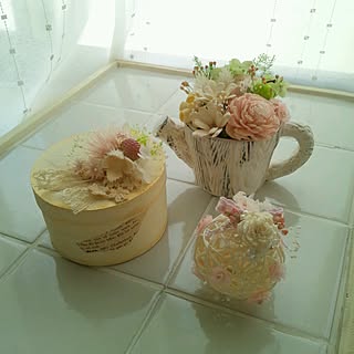 机/手作り/フラワーアレンジ/おはようございます( ´ ▽ ` )ノのインテリア実例 - 2014-06-19 08:35:07