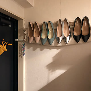 ハイヒールの収納のアイデア おしゃれなインテリア実例 Roomclip ルームクリップ