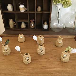 一輪挿し オーブン陶土のインテリア実例 Roomclip ルームクリップ