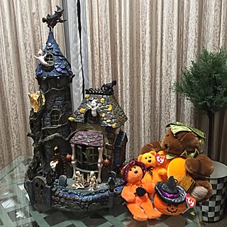 コスガ/サンゲツ カーテン/ハロウィンディスプレイ/ハロウィン/ホーンテッドマンション...などのインテリア実例 - 2016-08-30 07:45:07