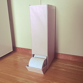 ダンボール トイレットペーパー収納のインテリア実例 Roomclip ルームクリップ