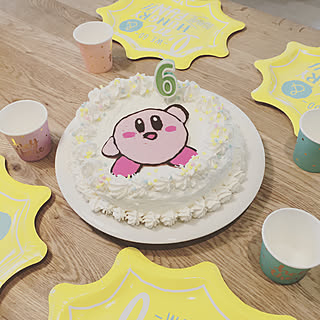 キッチン/バースデーケーキ/誕生日/ナチュラルインテリア/スパニッシュ/インターデコハウスのインテリア実例 - 2018-08-23 11:51:38