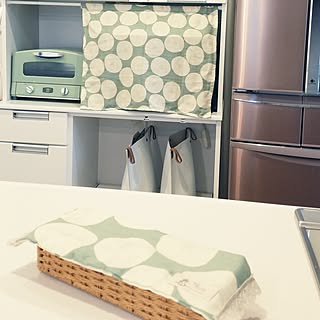 電子レンジ目隠しのインテリア実例 Roomclip ルームクリップ