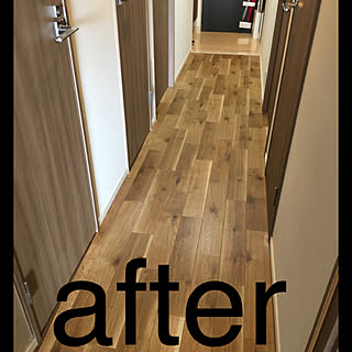 クッションフロア 廊下リメイクのインテリア実例 Roomclip ルームクリップ
