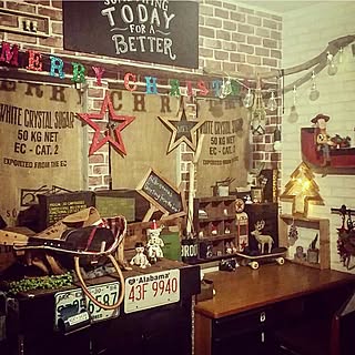 部屋全体/クリスマス/子供部屋/DIY/星...などのインテリア実例 - 2015-11-18 20:59:10