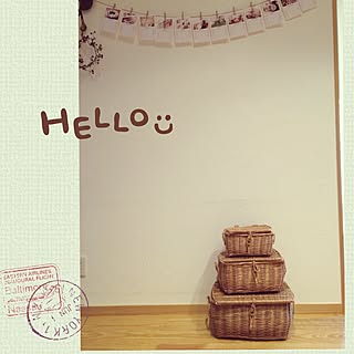 部屋全体/ありがとうございます♡/運営さんに感謝♡/Amazonで買いました♡/カゴが好き♡のインテリア実例 - 2016-02-14 14:55:17