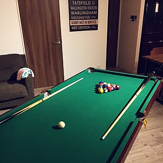 リビング ビリヤード台のインテリア実例 Roomclip ルームクリップ