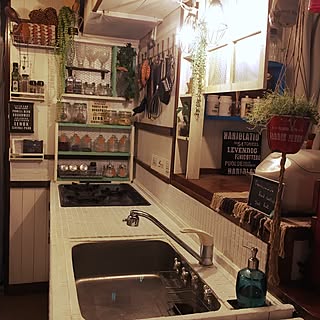 キッチン/いつもいいねやコメありがとうございます♡/いいね!押し逃げばかりでごめんなさい。/ペットと暮らす家/DIY...などのインテリア実例 - 2017-01-08 10:42:51