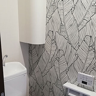 サンゲツ トイレの壁紙の商品を使ったおしゃれなインテリア実例 Roomclip ルームクリップ