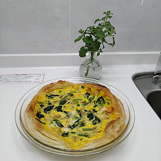 キッチン/シンプルライフ/シンプルインテリア/庭の花を飾る/本日のお花...などのインテリア実例 - 2020-04-11 19:19:43