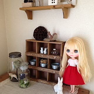 ダイソー ミニチュア動物のインテリア実例 Roomclip ルームクリップ