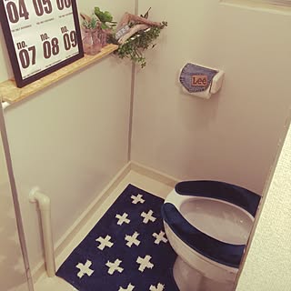 Ikea しまむらのトイレマットのインテリア実例 Roomclip ルームクリップ