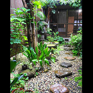 石灯籠のある庭のインテリア実例 Roomclip ルームクリップ