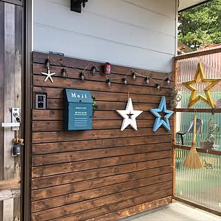 風除室diyのインテリア 手作りの実例 Roomclip ルームクリップ