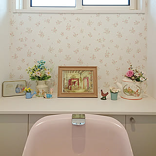 バス トイレ かわいいトイレのインテリア実例 Roomclip ルームクリップ バス トイレ かわいいトイレのインテリア実例 Roomclip ルームクリップ